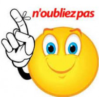 N'oubliez pas